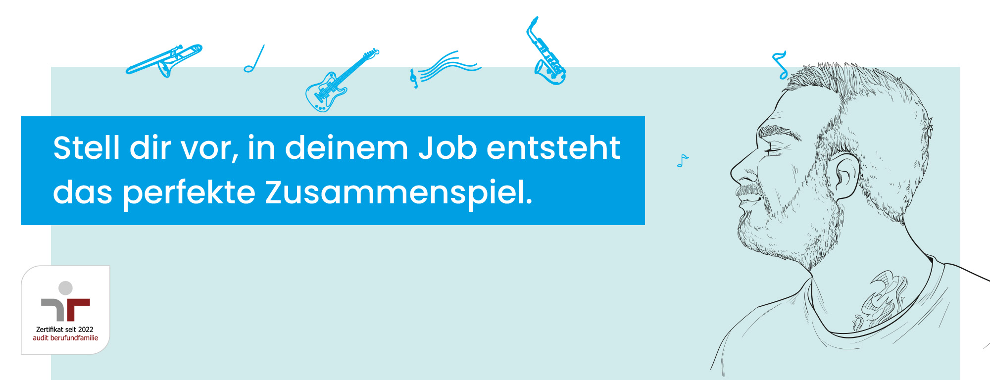 Stell dir vor, in deinem Job entsteht das perfekte Zusammenspiel.