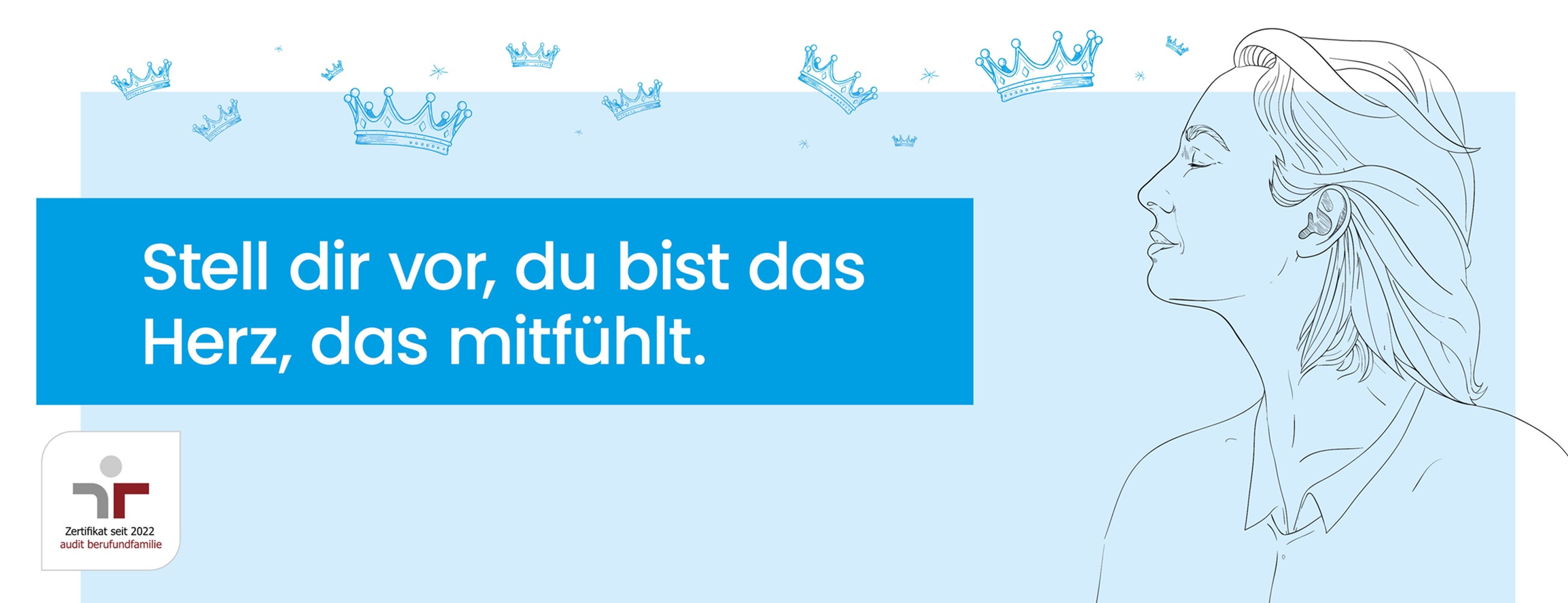 Stell dir vor, du bist das Herz, das mitfühlt.