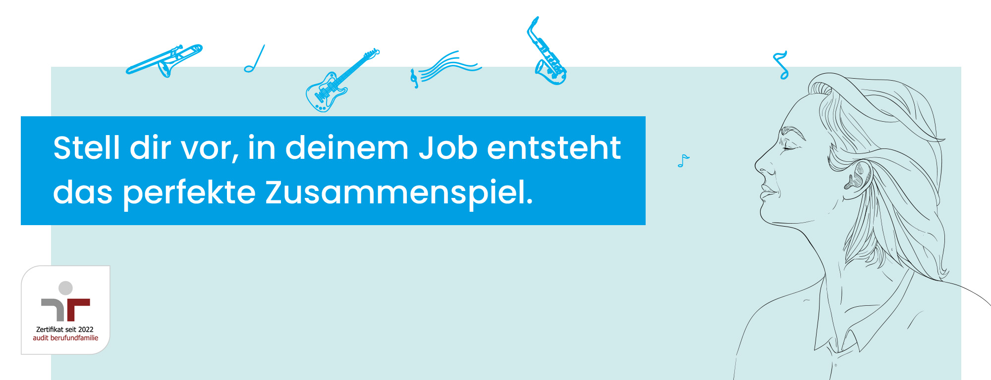 Stell dir vor, in deinem Job entsteht das perfekte Zusammenspiel.